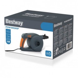 Elektryczna pompka AC Powergrip z adapterem 220-240V Bestway 62145 | Basenyweb