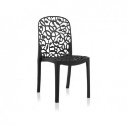 Krzesło do mebli ogrodowych Model Flora Antracyt SP Berner 55396