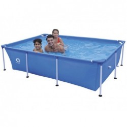 Basen odpinany z systemem filtracji 1136 L. Jilong 17805EU Basen stalowy super prostokątny 258x179x66 cm. | Basenyweb
