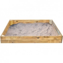 Piaskownica dla dzieci 120x120 cm. Basic M by Masgames MA600050