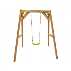 Columpio Individual de Madera Cuadrada Xylo Masgames MA700038