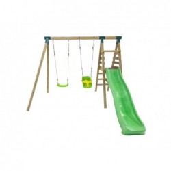 Parque Infantil de Madera Mauna Loa Más Asiento Bebé Masgames MA700081