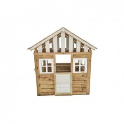 Casita Infantil de Madera Lollipop XL Blanca Masgames MA800547 | PiscinasDesmontable