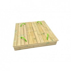 Arenero de Madera Oben Rectangular con Cubierta Masgames MA600092