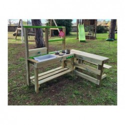 Cocina de Madera Spicy Delicious para Exterior Masgames MA600575 | PiscinasDesmontable