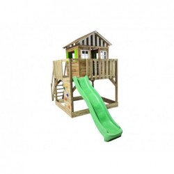 Parque Infantil de Madera Lollipop XL con Columpio Individual Masgames MA700429X
