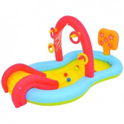 Dmuchane centrum gier 225x124x104 cm. Slidding Spray Pool Jilong 97224 | Basenyweb