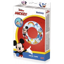Dmuchane kółko do pływania Mickey i przyjaciele 56cm. | Basenyweb