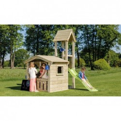 Plac zabaw z domkiem Mini Lookout Masgames MA801801