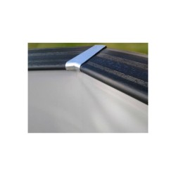 Szary liner basenowy 410x124 cm. Gre SPCO41G | Basenyweb