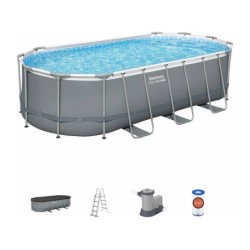 Odpinany basen 549x274x122 cm. Power Steel Bestway 56710