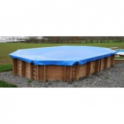 Zimowy pokrowiec na basen 436 x 336 cm GRE 779531