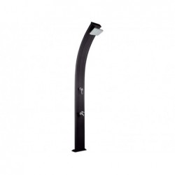 Prysznic Słoneczny Antracyt 228 Cm. Aluminium Z Płukaniem Sprężystym Stóp