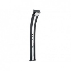 Prysznic Poolstar Dada Curve Antracyt aluminium 38 l. Hybrydowy DS-D363NX