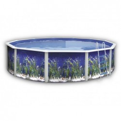 Odpinany basen Oceaniczny 550x120 cm. TOI 8558